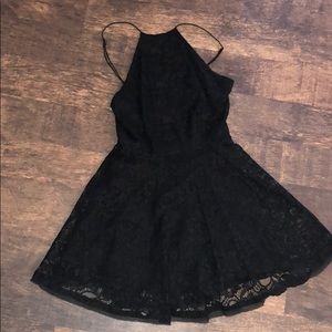 Urban Outfitters~Kimchi Blue Black Lace Dress XS